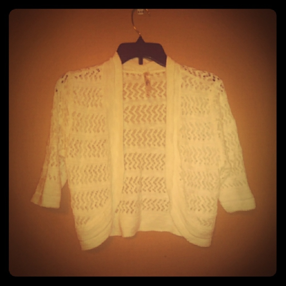 White half sweater